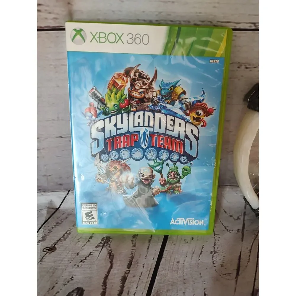 Skylanders Trap Team Game 6 Figures 2 Crystals And Portal Lot